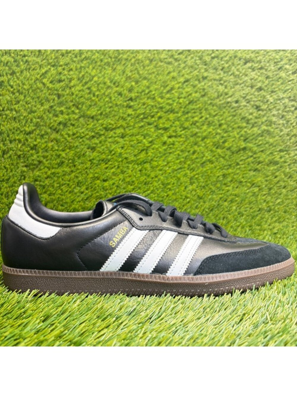 Adidas Samba ADV Mens Size 11.5 Black White Athletic Lifestyle Shoes Sneakers